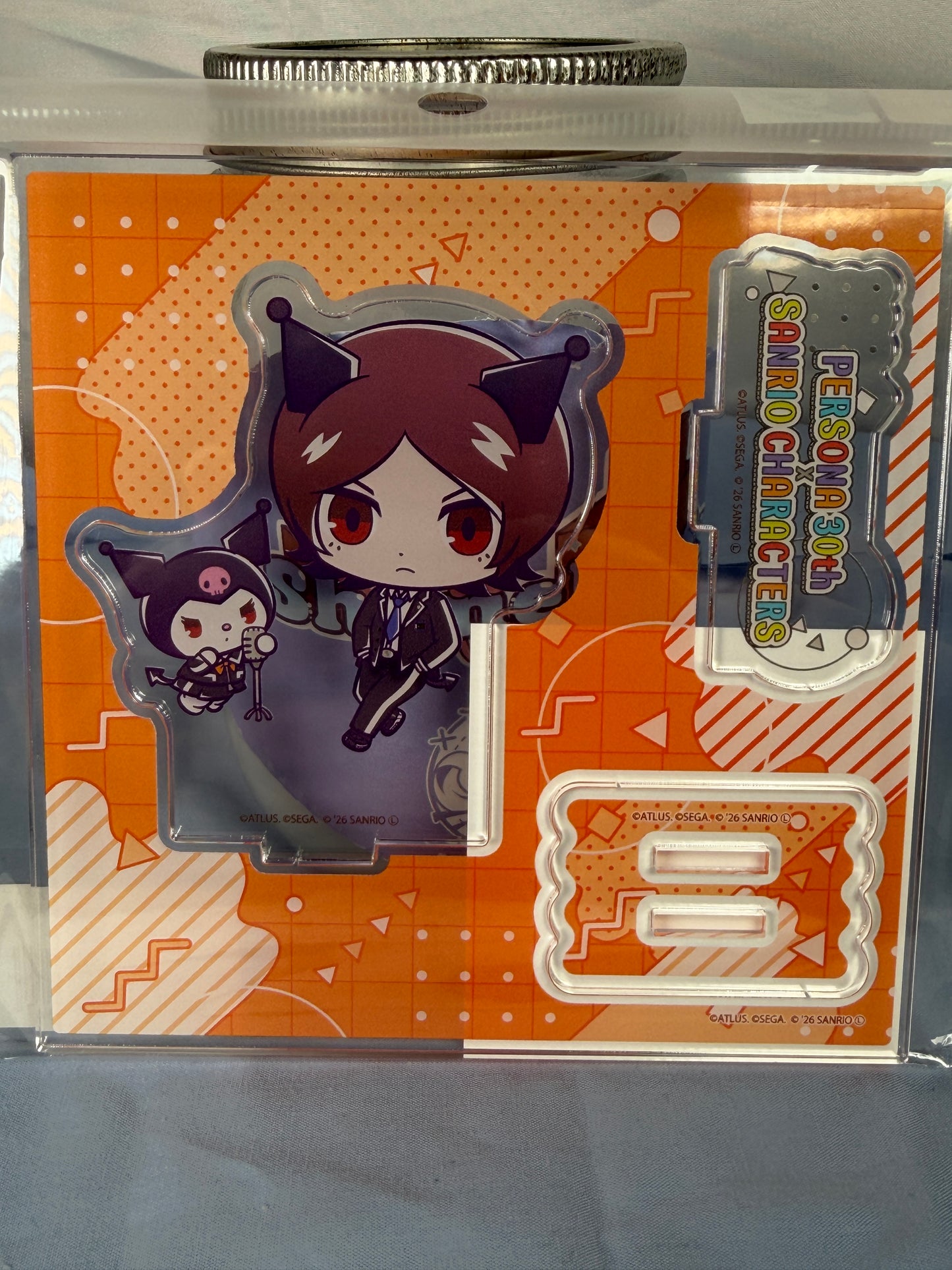 Tatsuya Suou Kuromi Acrylic Stand Persona 2 x Sanrio 30th Anniversary