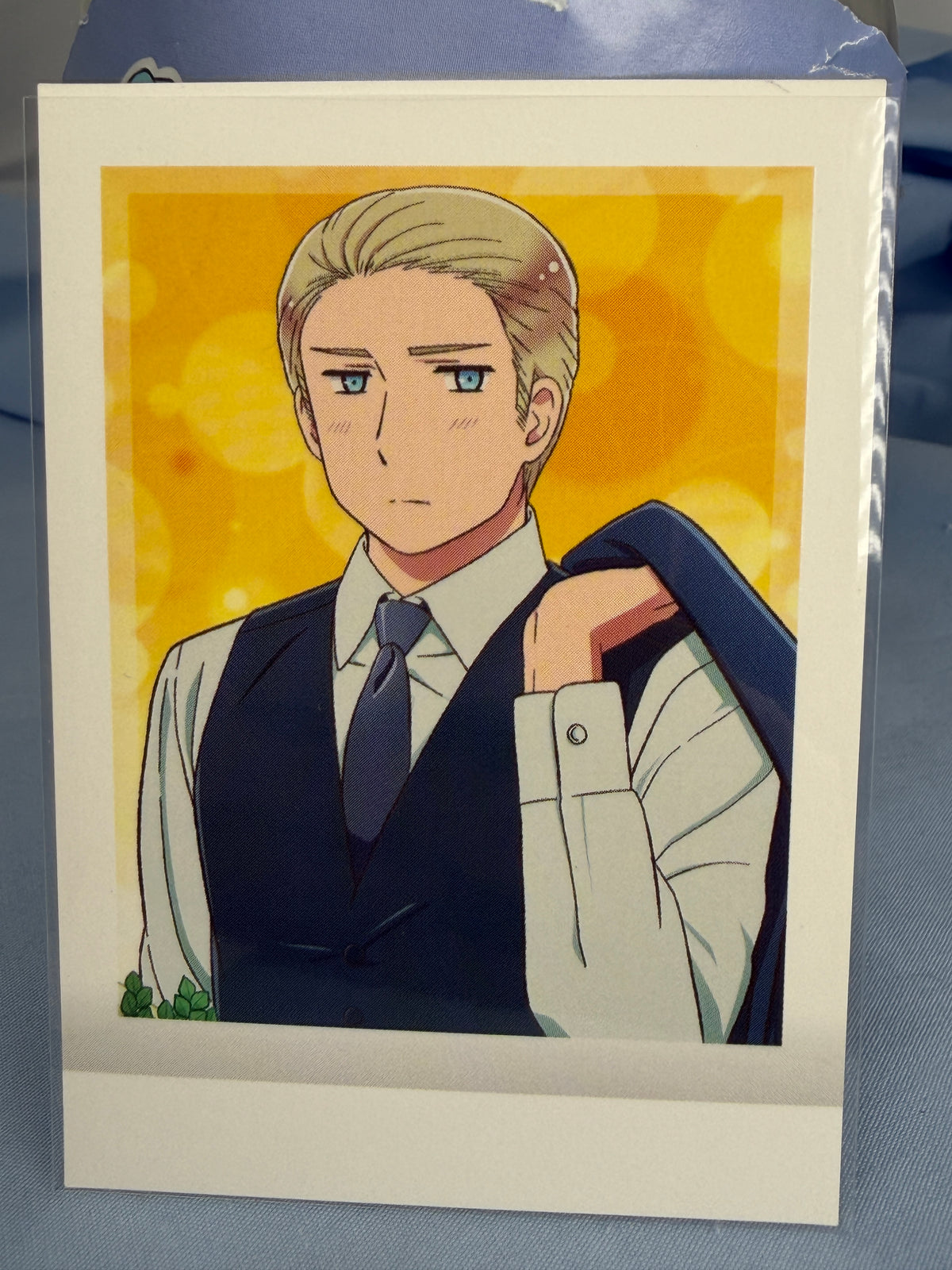 Germany Coat Off Photocard Hetalia World Stars Movic
