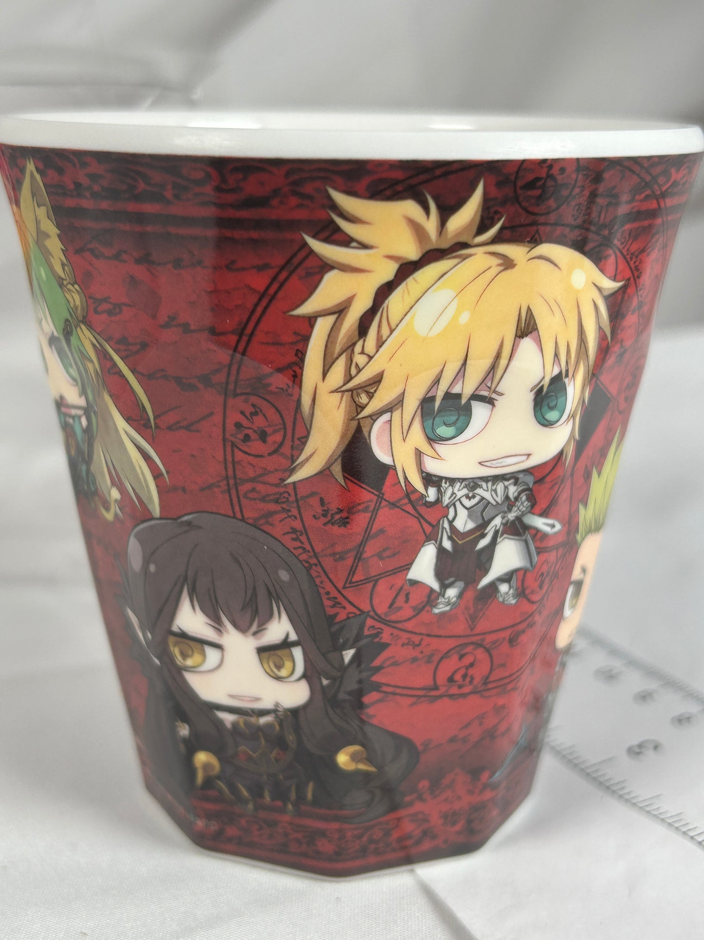 Fate Apocrypha Red Servants Cast Plastic Cup