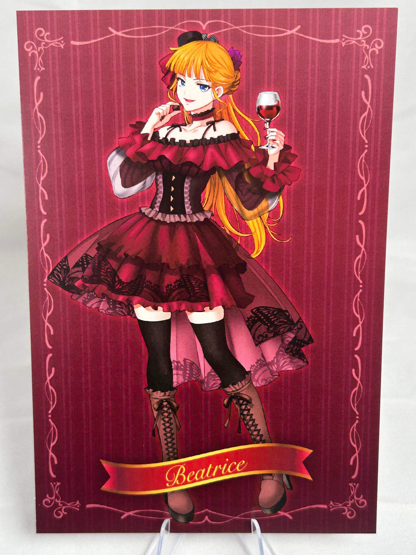 Beatrice Dolce Fullbody Postcard Umineko When They Cry A3