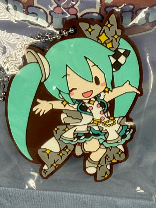 Hatsune Miku Rubber Keychain Project Sekai Colorful Stage GiGo
