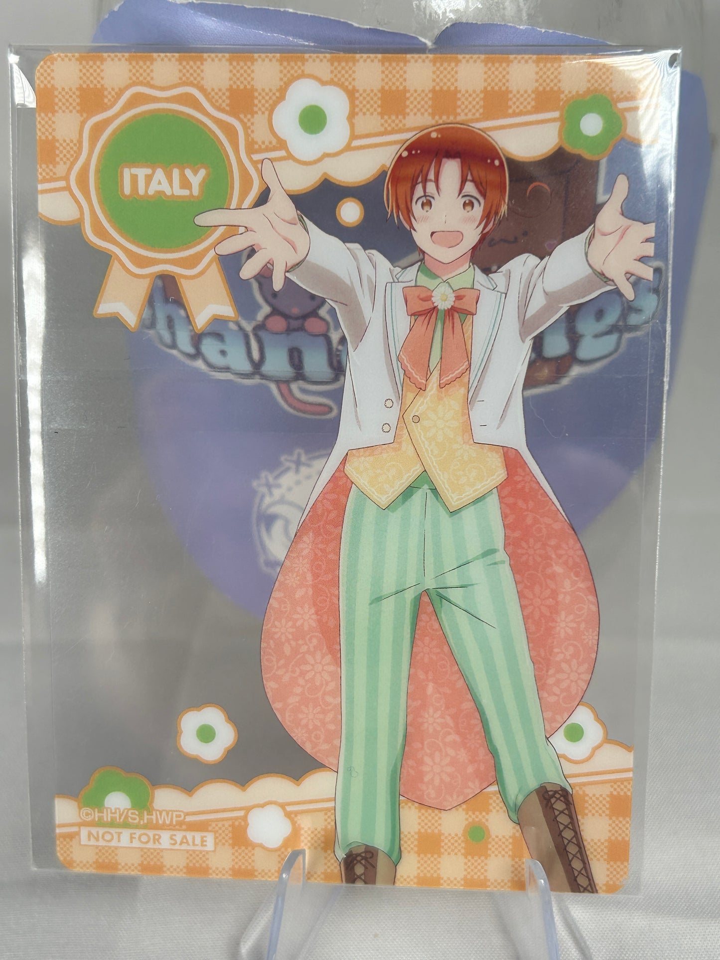 Italy Flower Parade Ver. Transparent Card Hetalia World Stars Medicos
