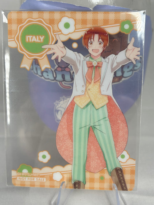 Italy Flower Parade Ver. Transparent Card Hetalia World Stars Medicos
