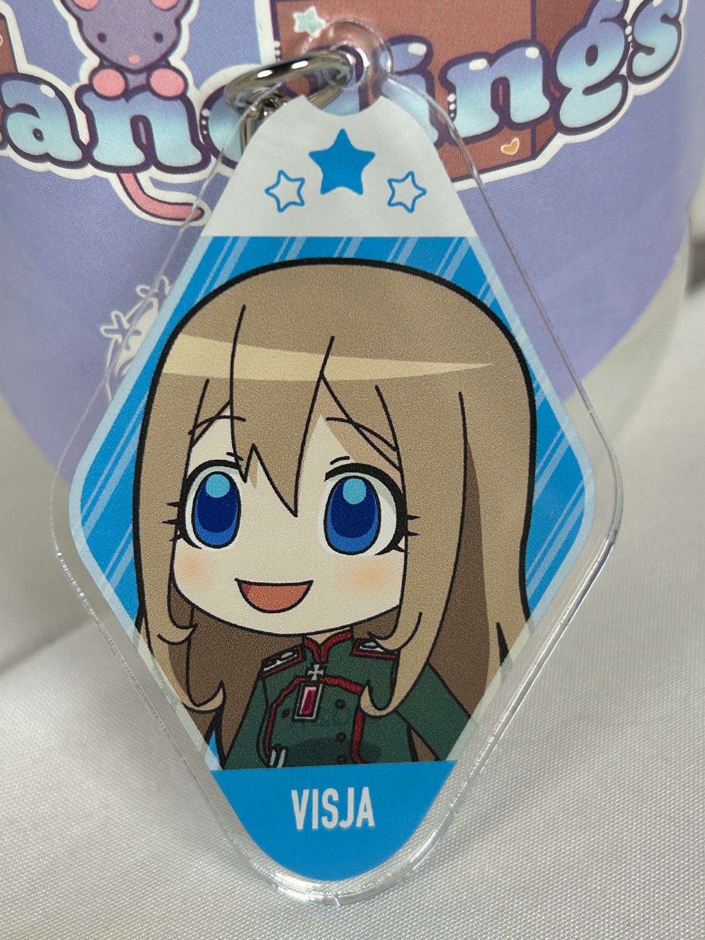 Viktoriya Ivanovna Acrylic Keychain Isekai Quartet 2 2021 Saga of Tanya the Evil