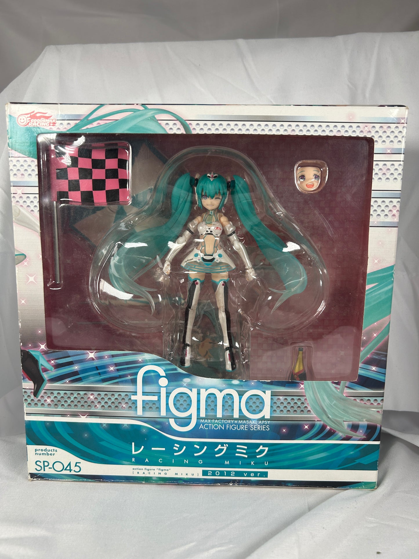 Hatsune Miku Racing 2012 Ver. Figma SP-045 with Bonus