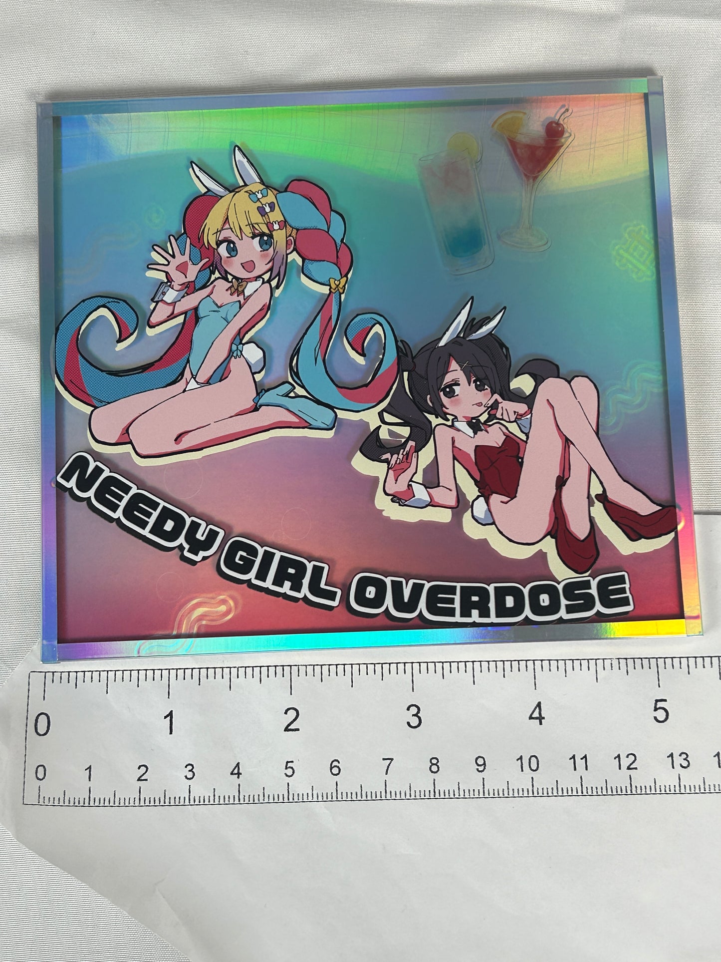 Ame-Chan KAngel Cardboard Display Needy Streamer Overload Bonus Item