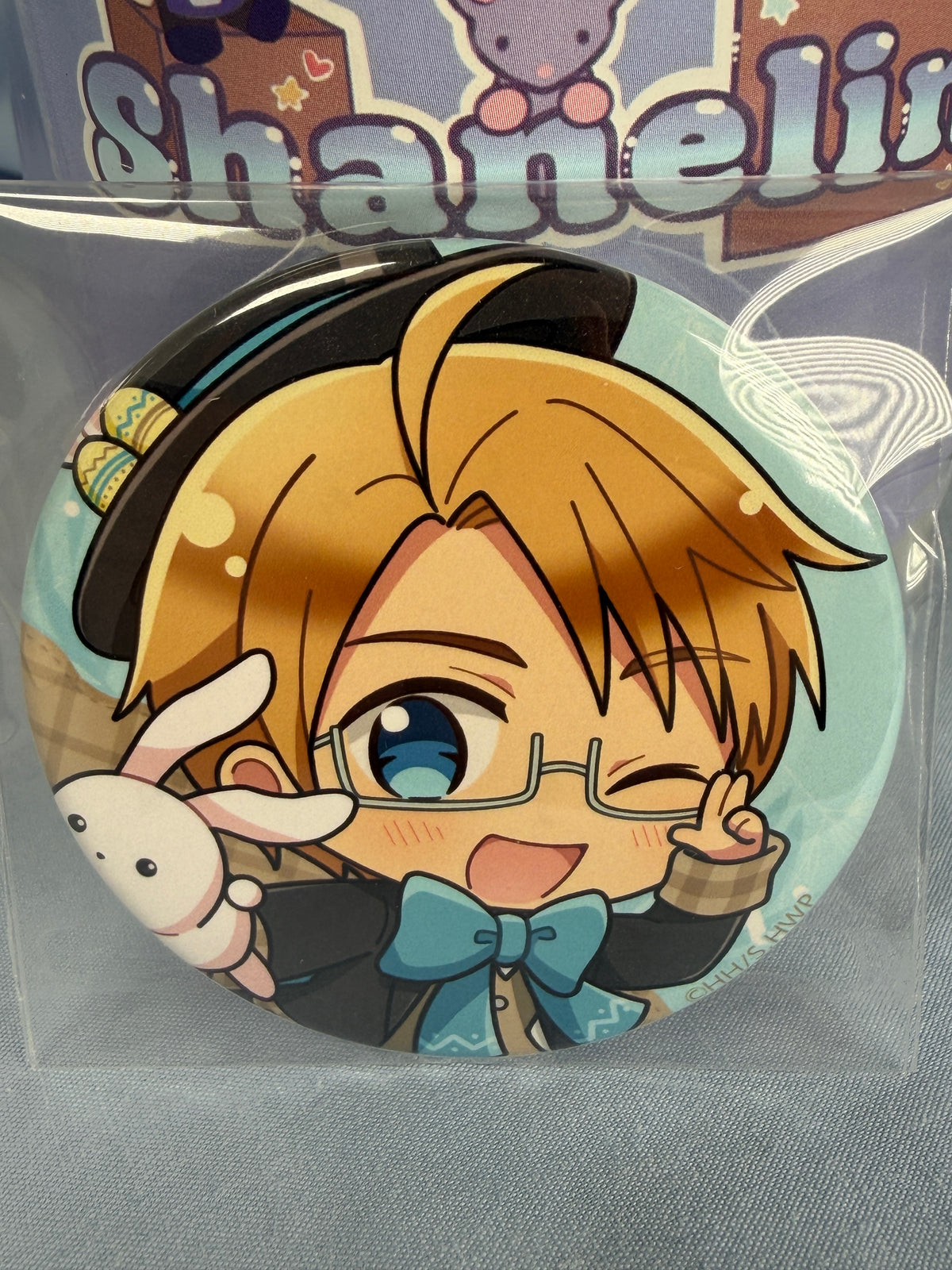 America Easter Can Badge Pin Hetalia World Stars Parflette