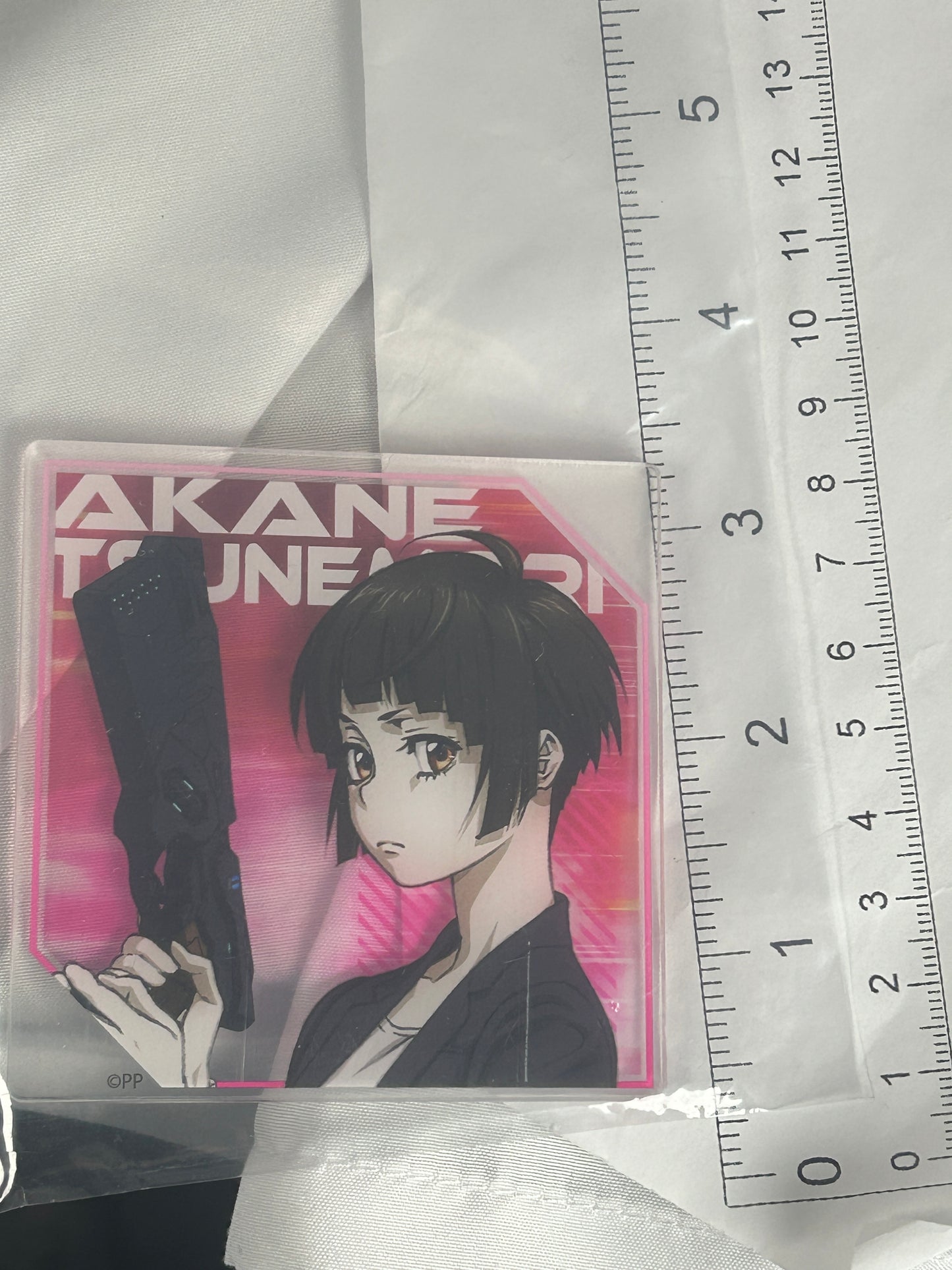 Akane Tsunemori Acrylic Coaster Daiso Psycho Pass Providence