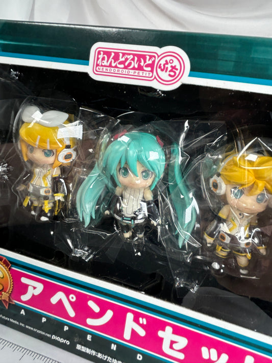 Hatsune Miku Rin Len Append Petite Nendoroid Figure Vocaloid Goodsmilecompany