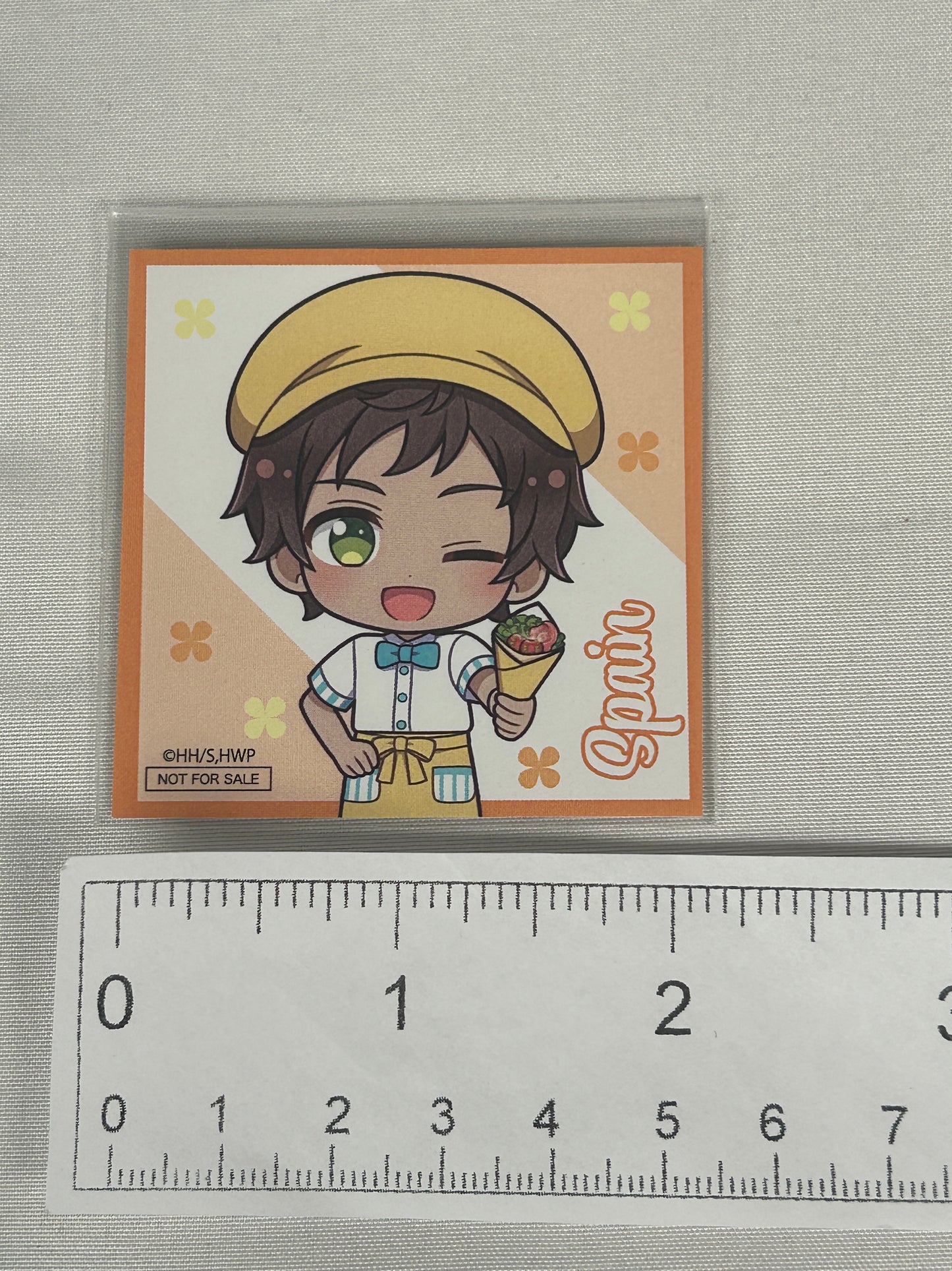 Spain Paper Mini Artwork Decoration Hetalia World Stars x Amo Crepe Collaboration