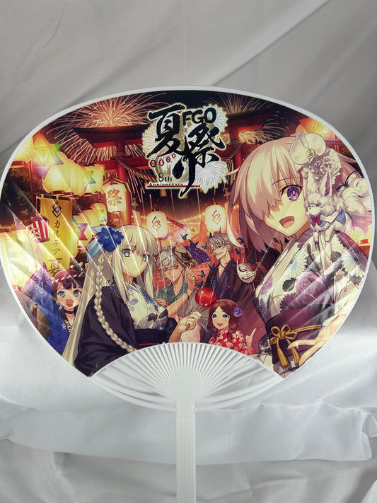 Fate Grand Order Fes 8th Anniversary Japanese Promotional Fan