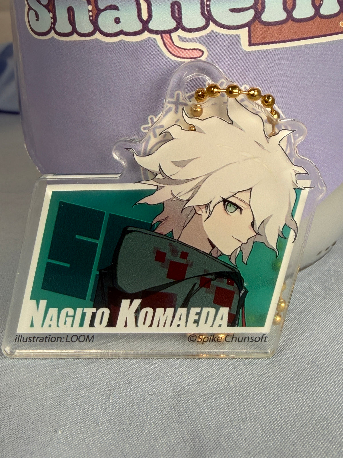 Nagito Komaeda Acrylic Keychain Danganronpa 2 Illustrator Collection