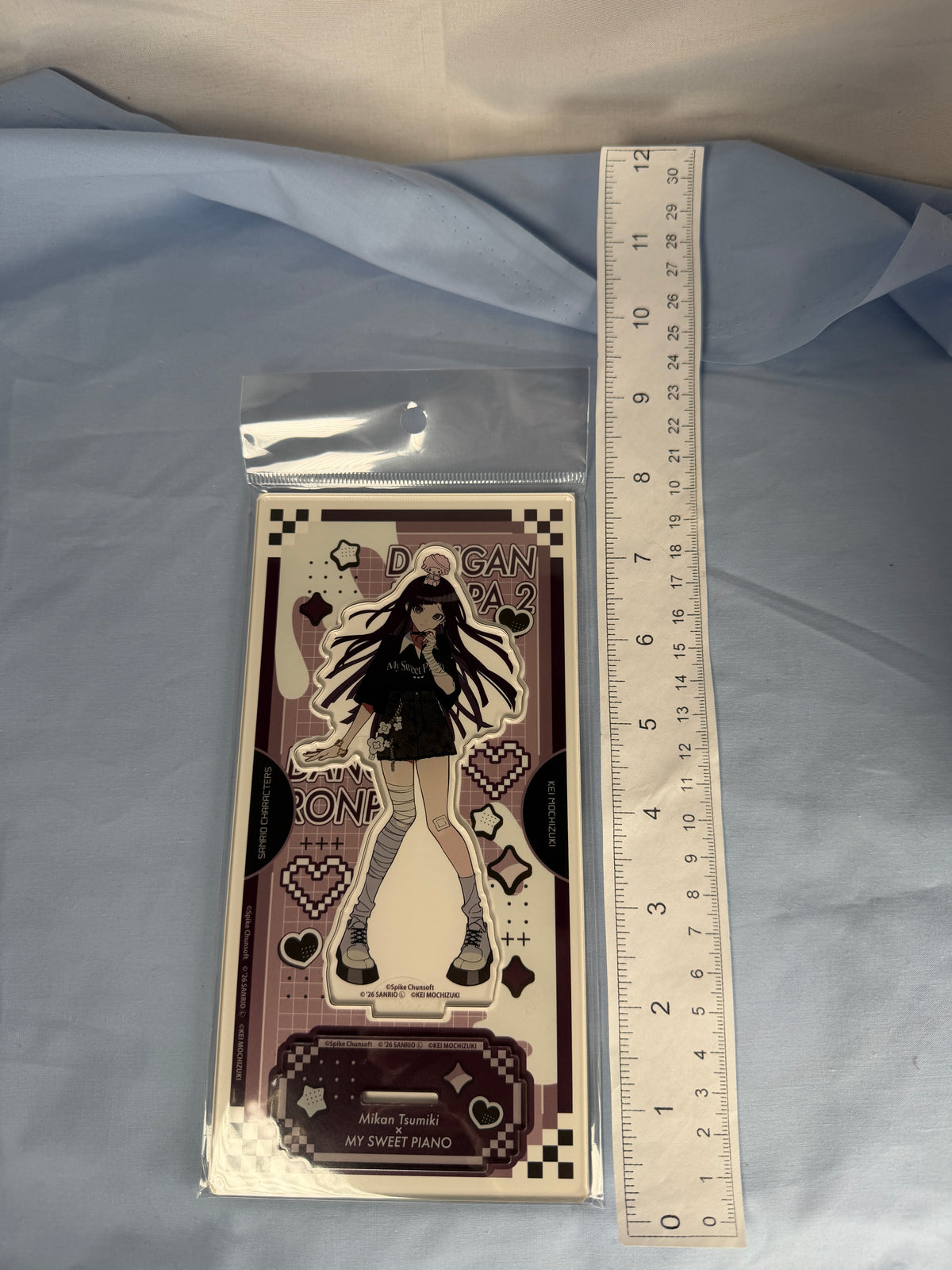 Mikan Tsumiki My Sweet Piano Acrylic Stand Danganronpa 2 x Sanrio Vol 1