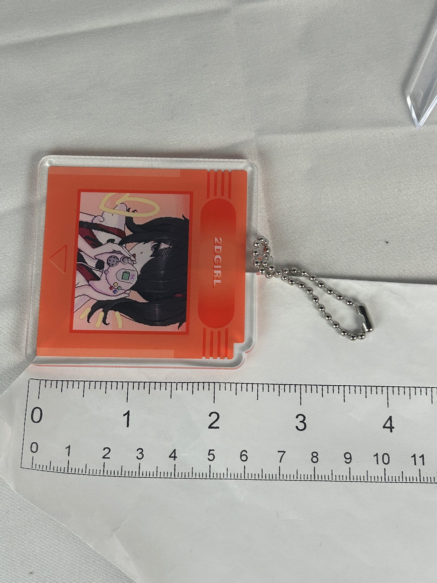 Ame-chan Controller Gameboy Cartridge Acrylic Keychain Needy Streamer Overload