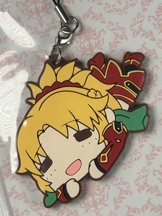 Mordred Saber of Red Rubber Keychain Ichiban Kuji Fate Apocrypha Part 2
