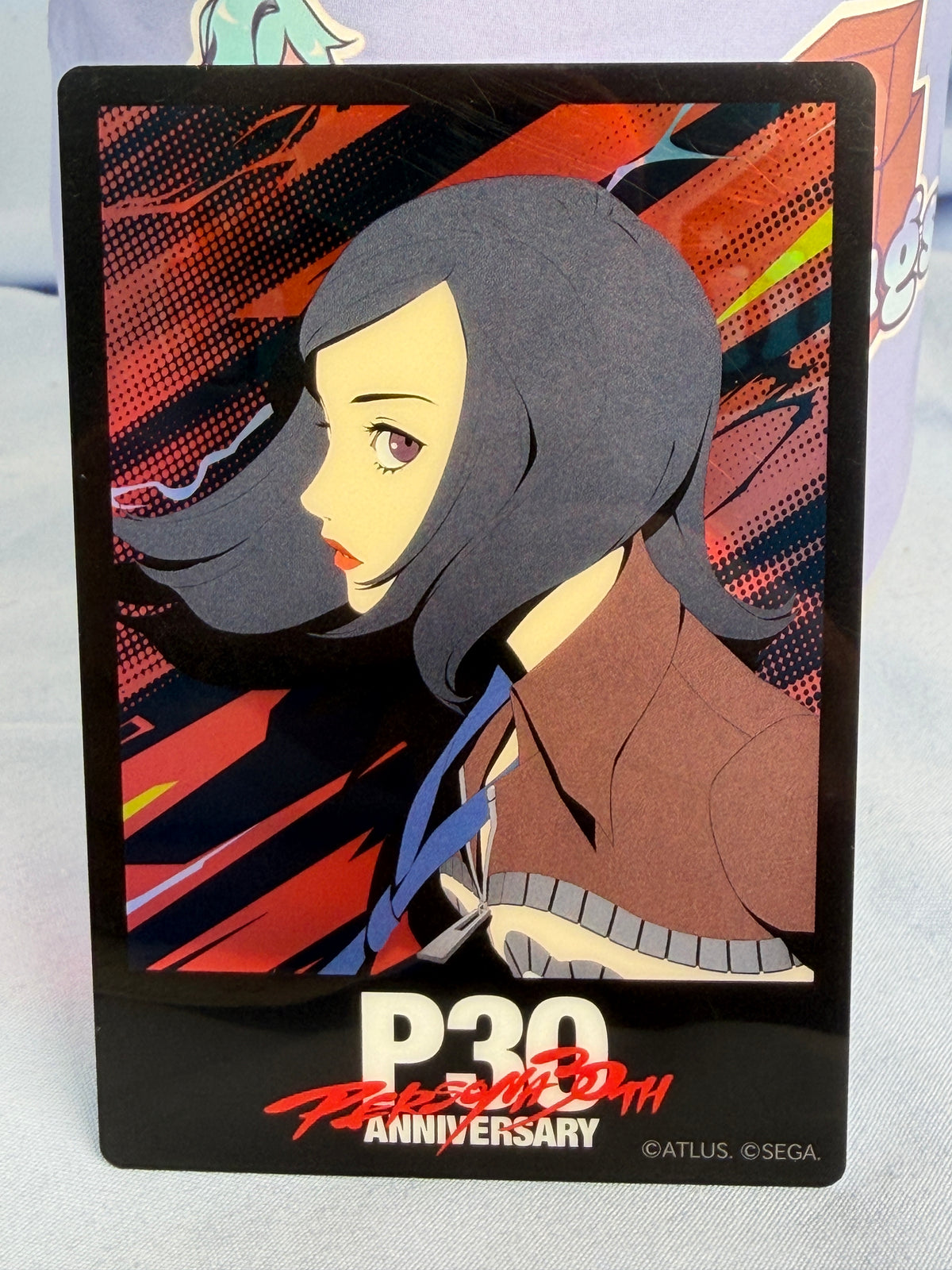 Maya Amano Holo Transparent Card Persona 2 Eternal Punishment 30th Anniversary