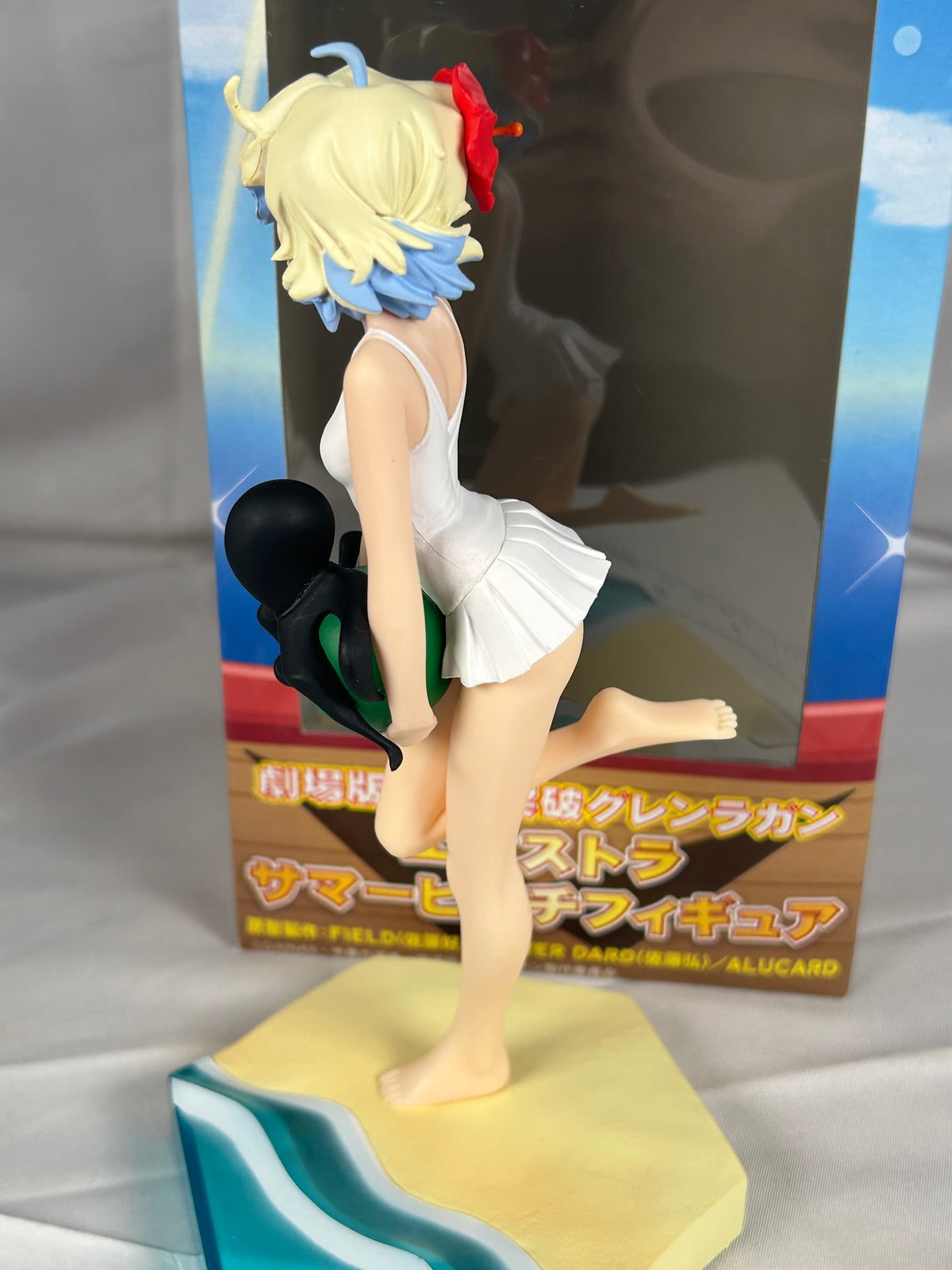 Nia Teppelin Summer Beach Prize Figure Tengen Toppa Gurren Lagann Sega