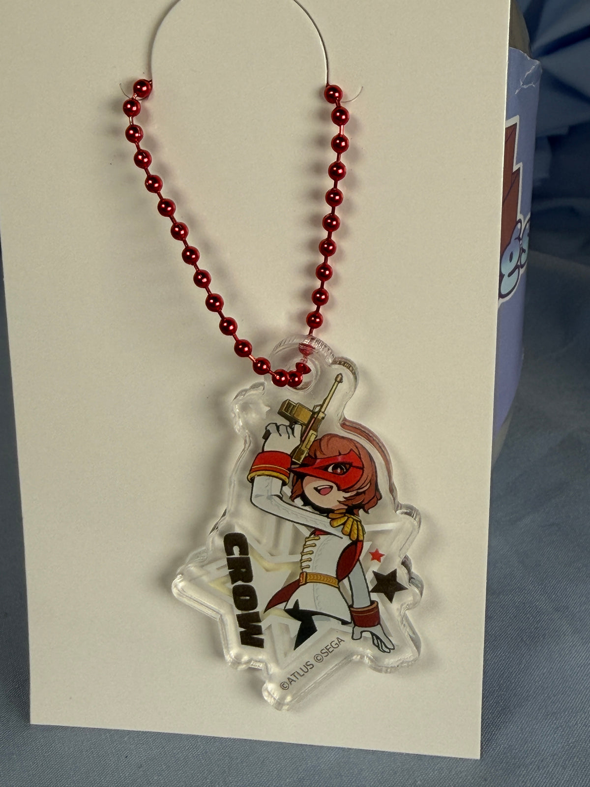 Goro Akechi Crow Acrylic Keychain Persona 5 Tactica