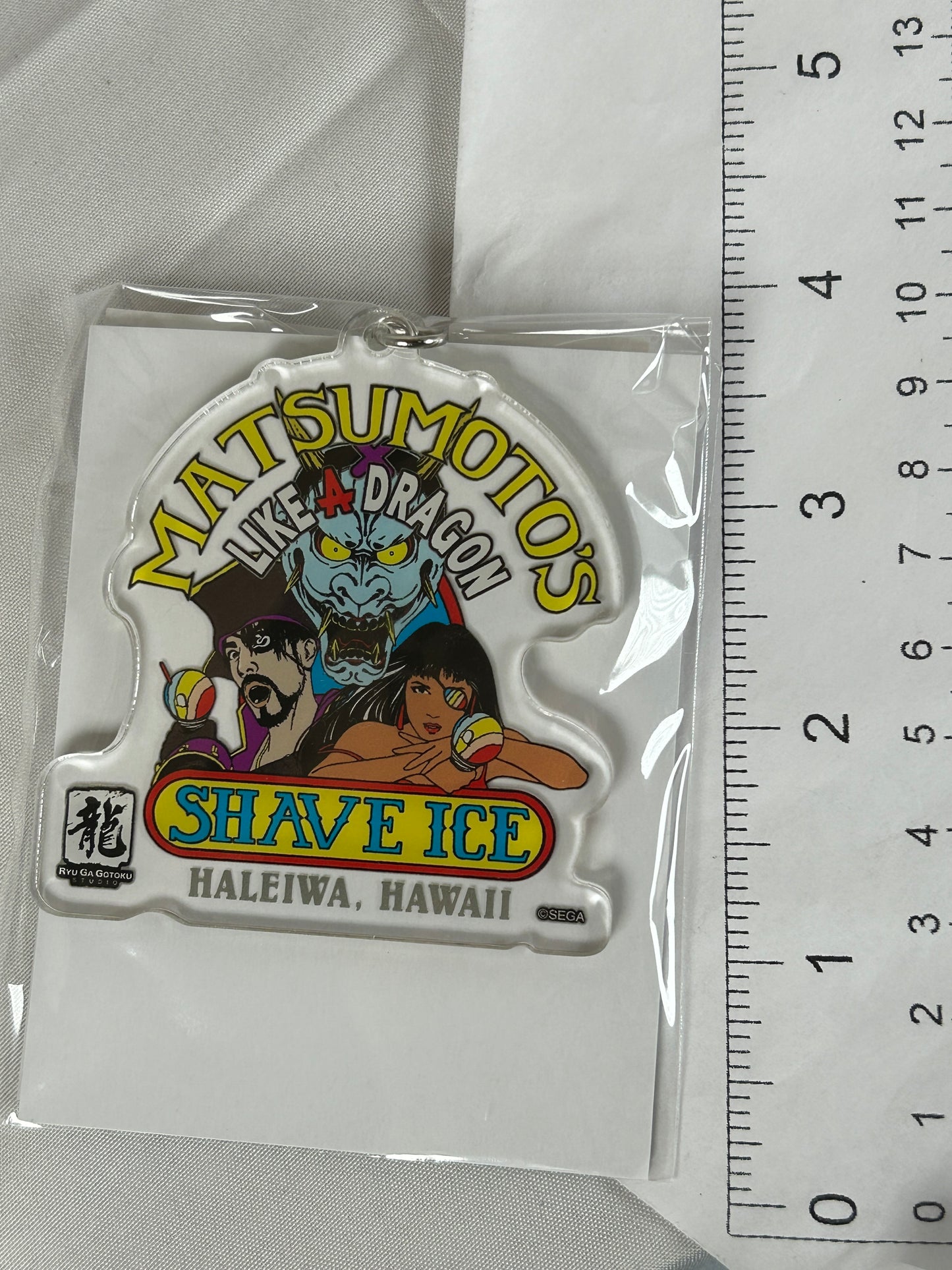 Yakuza 8 Gaiden: Pirates in Hawaii Matsumoto Shave Ice Acrylic Keychain