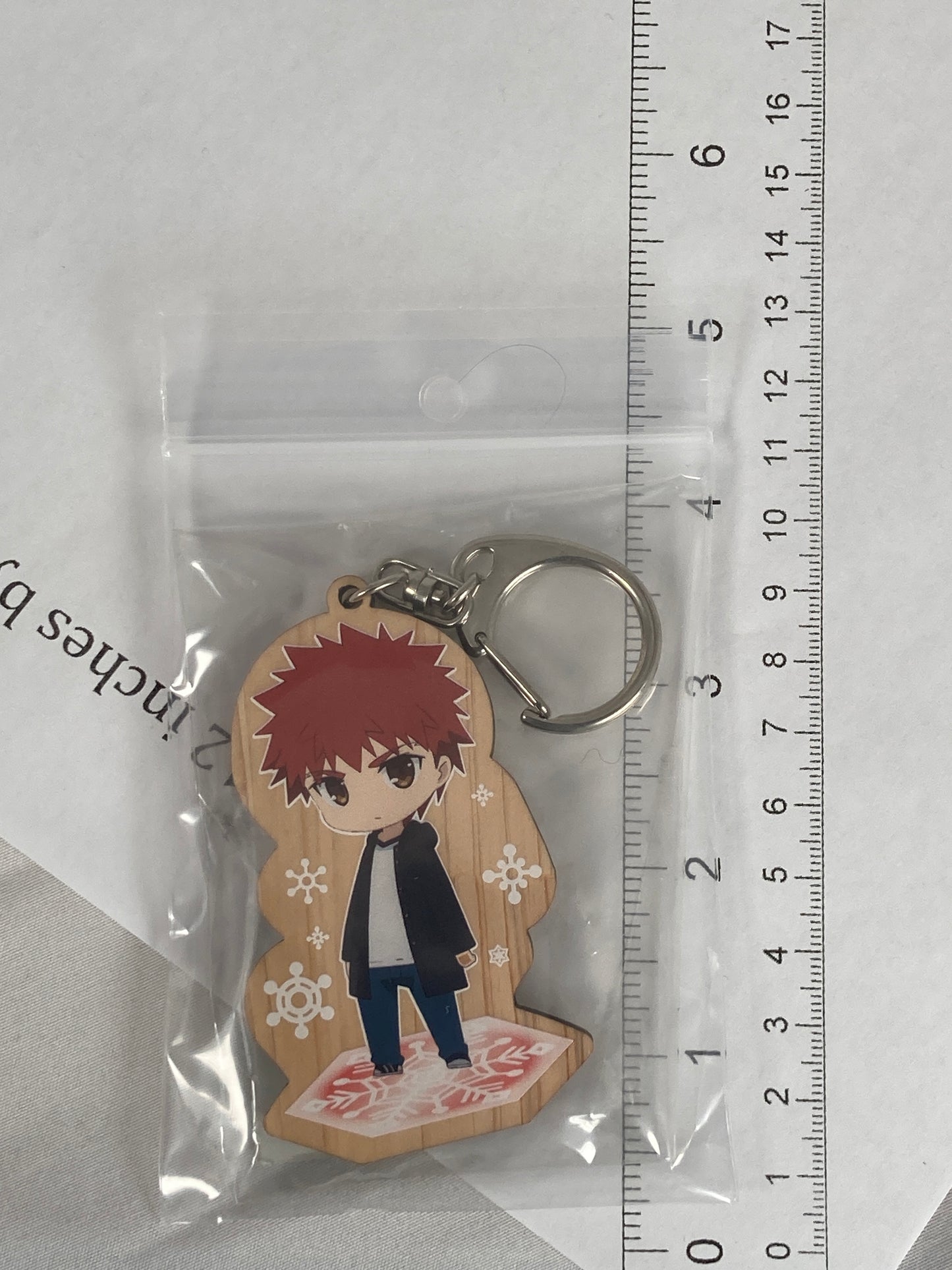 Emiya Shirou Wooden Keychain Fate Stay Night 2017