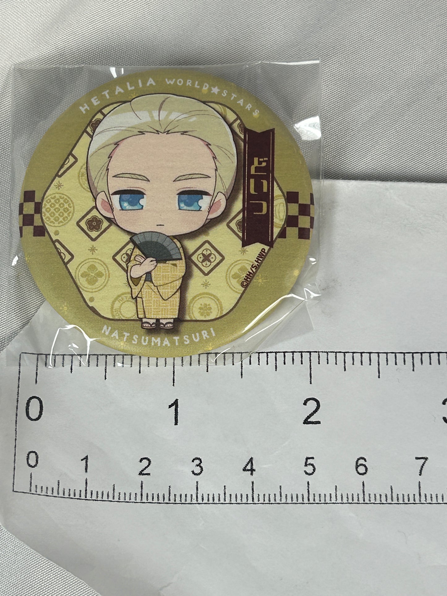 Germany Natsumatsuri Button Badge Hetalia World Stars 2024