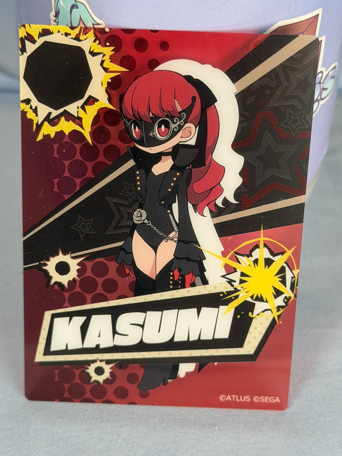 Kasumi Yoshizawa Violet Phantom Thief Collection Card Persona 5 Tactica
