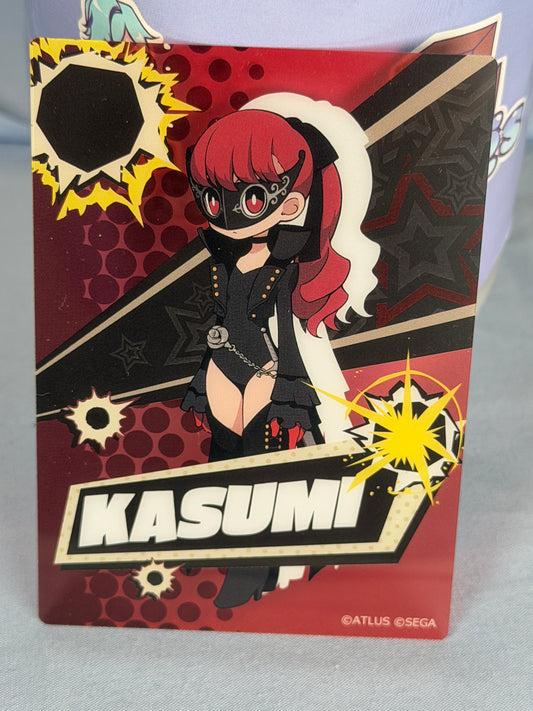 Kasumi Yoshizawa Violet Phantom Thief Collection Card Persona 5 Tactica