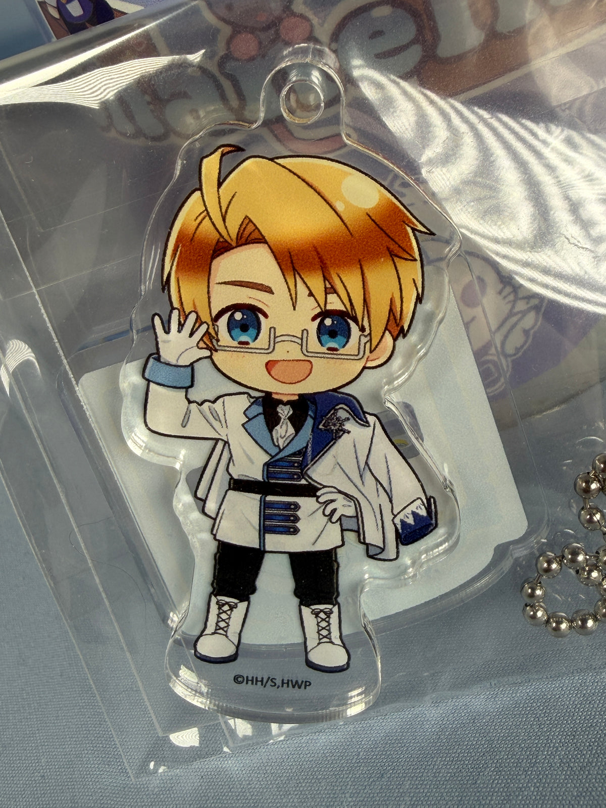 America Snow Prince Café Acrylic Stand Keychain Hetalia World Stars Amo Café
