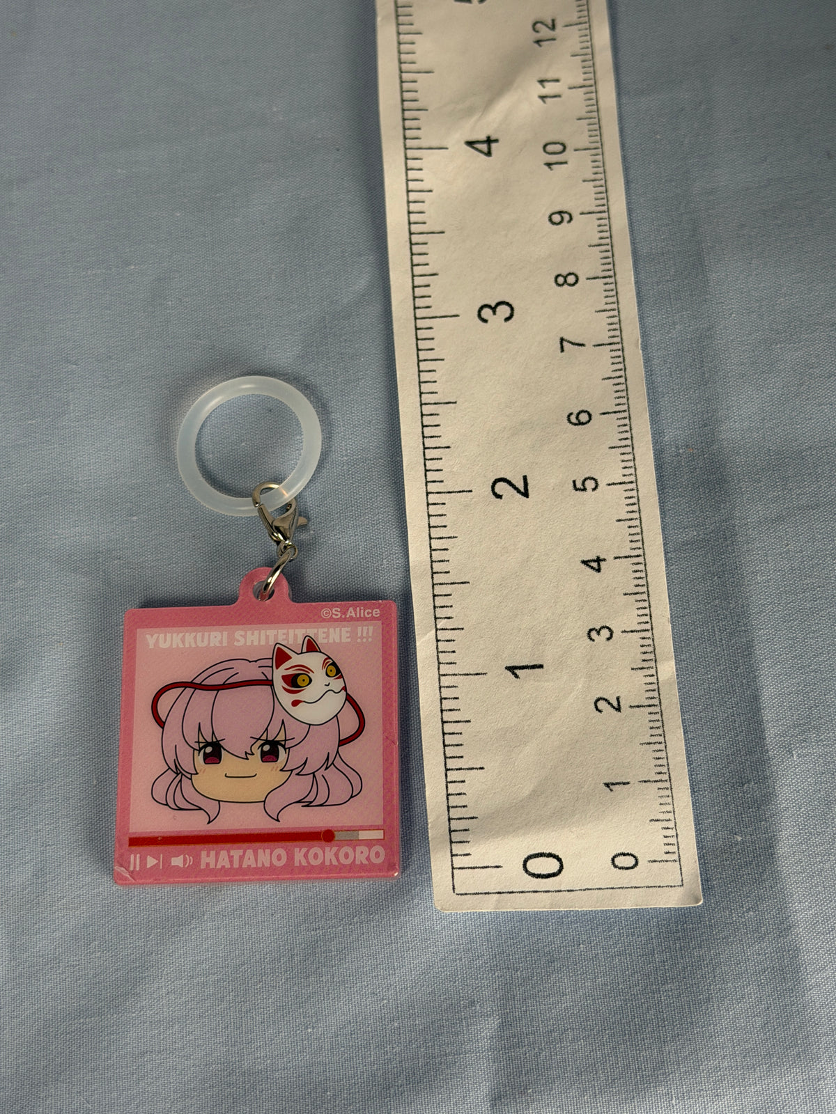 Hatano Kokoro Take it Easy! Acrylic Charm Keychain Vol 2 NIC Touhou Project