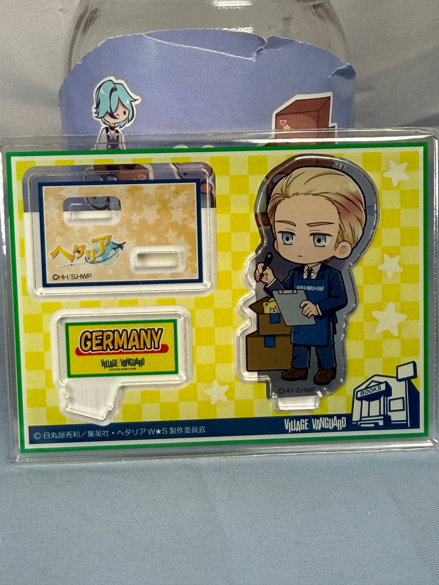 Germany Acrylic Stand Hetalia World Stars x Village Vanguard Collaboration