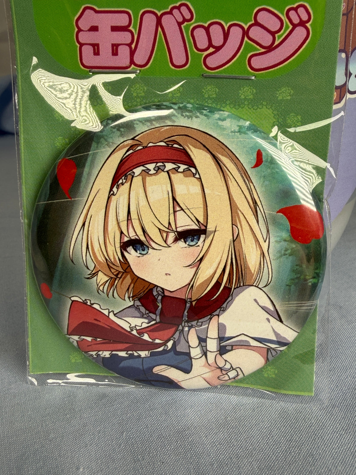 Alice Margatroid Can Badge Pin Touhou Project Python Kid Illustration