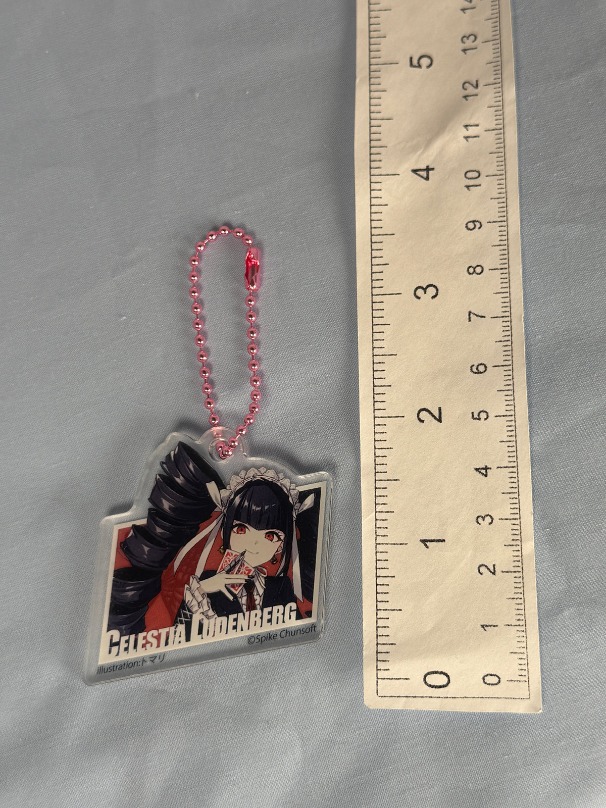 Celestia Ludenberg Acrylic Keychain Danganronpa Illustrator Collection