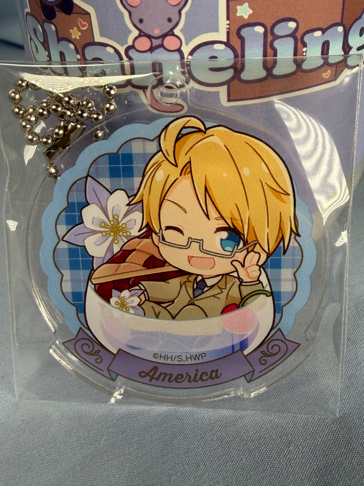 America Chapon! Acrylic Keychain Hetalia World Stars