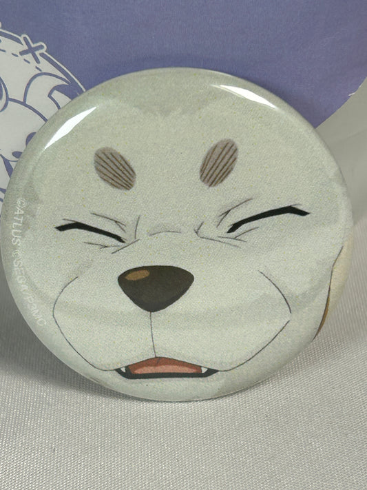 Koromaru Happy Button Badge Persona 3 The Movie