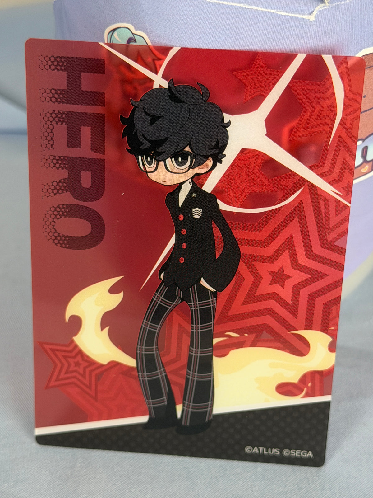 Ren Amamiya Joker School Uniform Collection Card Persona 5 Tactica