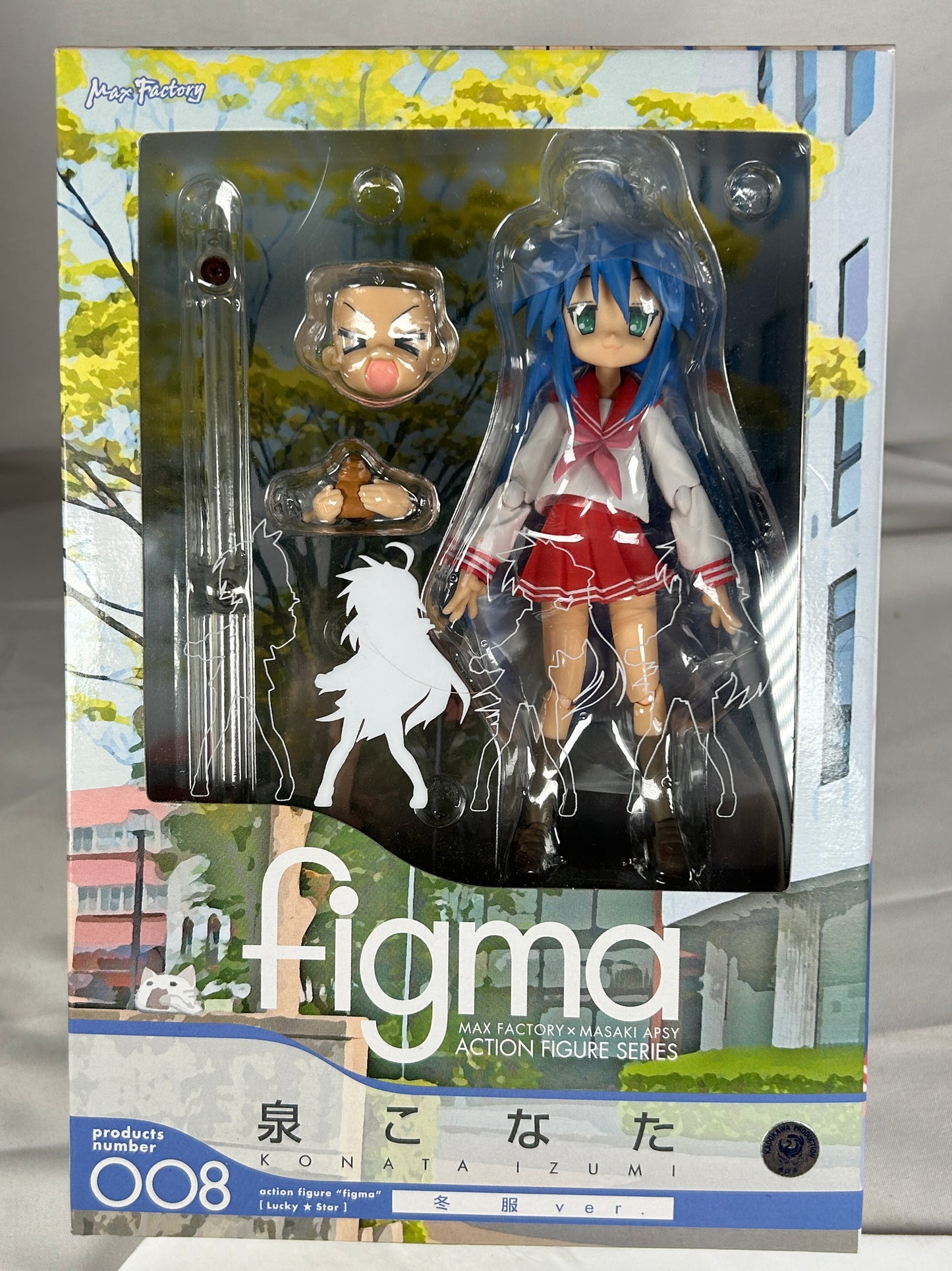 Izumi Konata Winter Uniform figma Figure 8 Lucky Star Good Smile Company