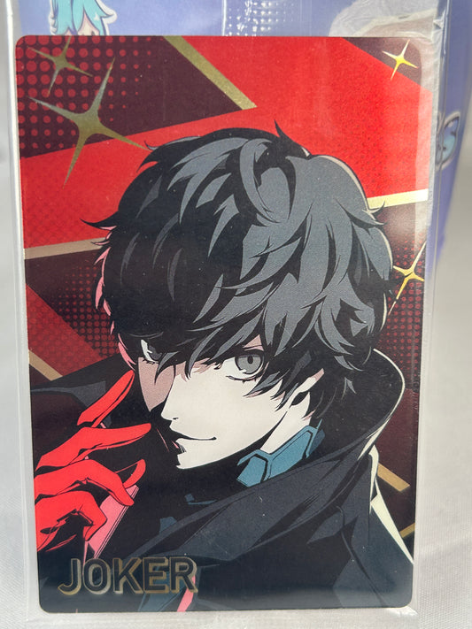 Ren Amamiya Joker Wafer Card Persona 5 Royal Bandai Namco