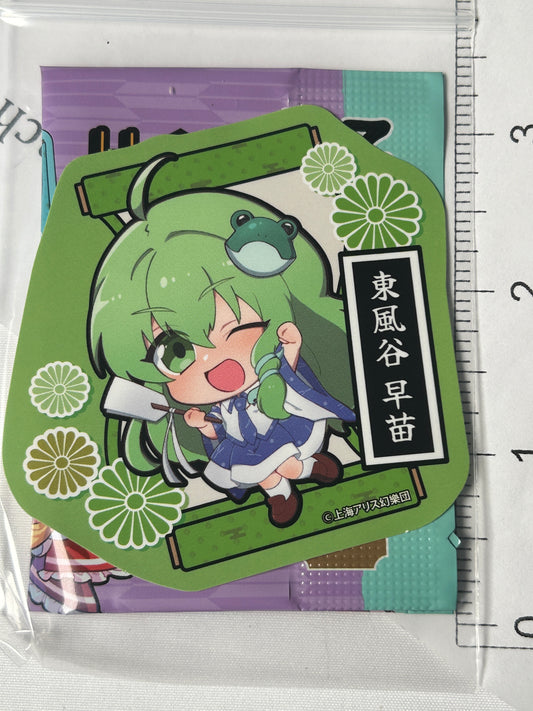 Chibi Sanae Kochiya Illustration Sticker NIC Touhou Project