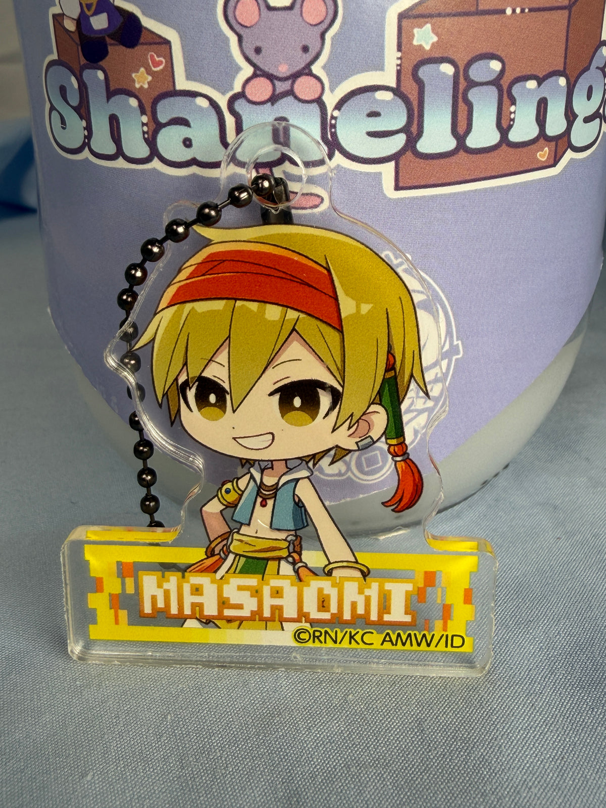 Dancer Masaomi Kida Costume Acrylic Keychain Durarara!! 2