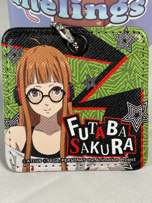 Futaba Sakura Synthetic Leather Key Ring Persona 5 the Animation