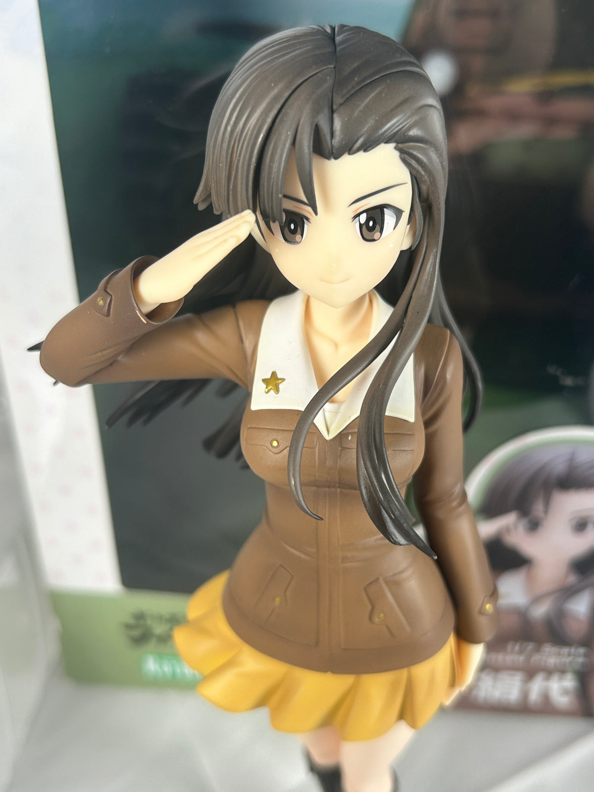Kinuyo Nishi 1/7 Scale PVC Painted Figure Kotobukiya Girls Und Panzer movie