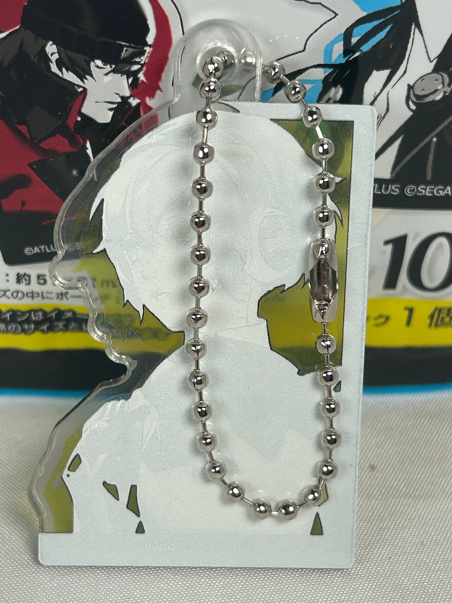 Aigis Portrait Acrylic Keychain Persona 3 Reload Friend Daiso