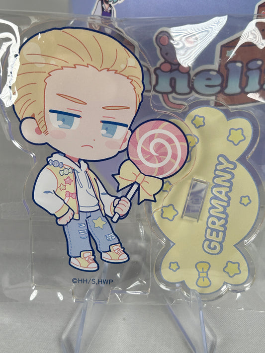 Germany Pastel Pop Candy Acrylic Stand Hetalia World Stars Mixx Garden
