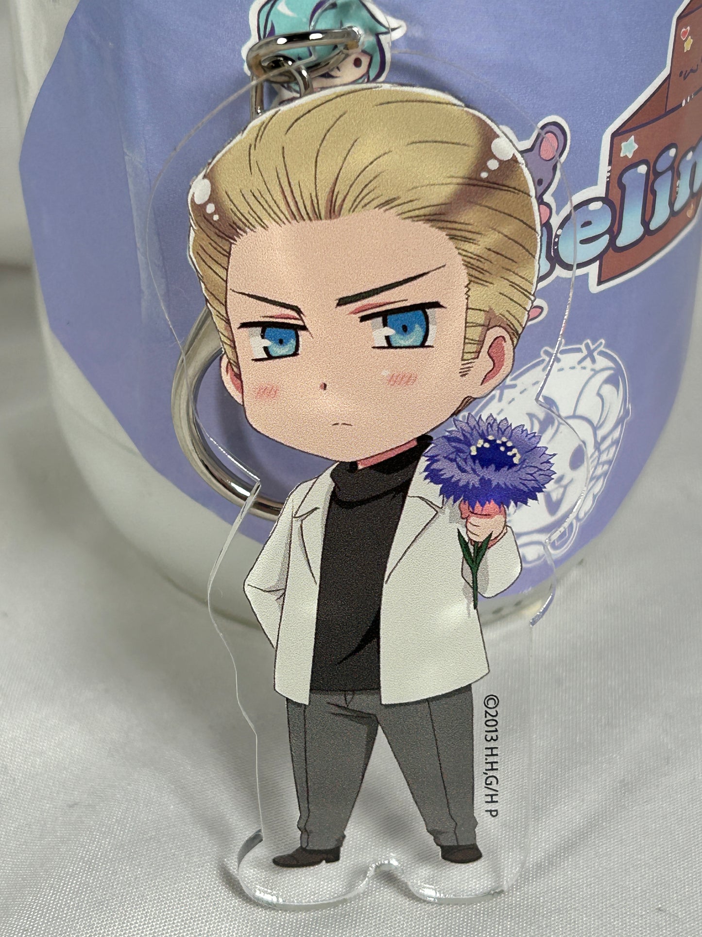 Germany Ludwig Acrylic Keychain Hetalia 2013