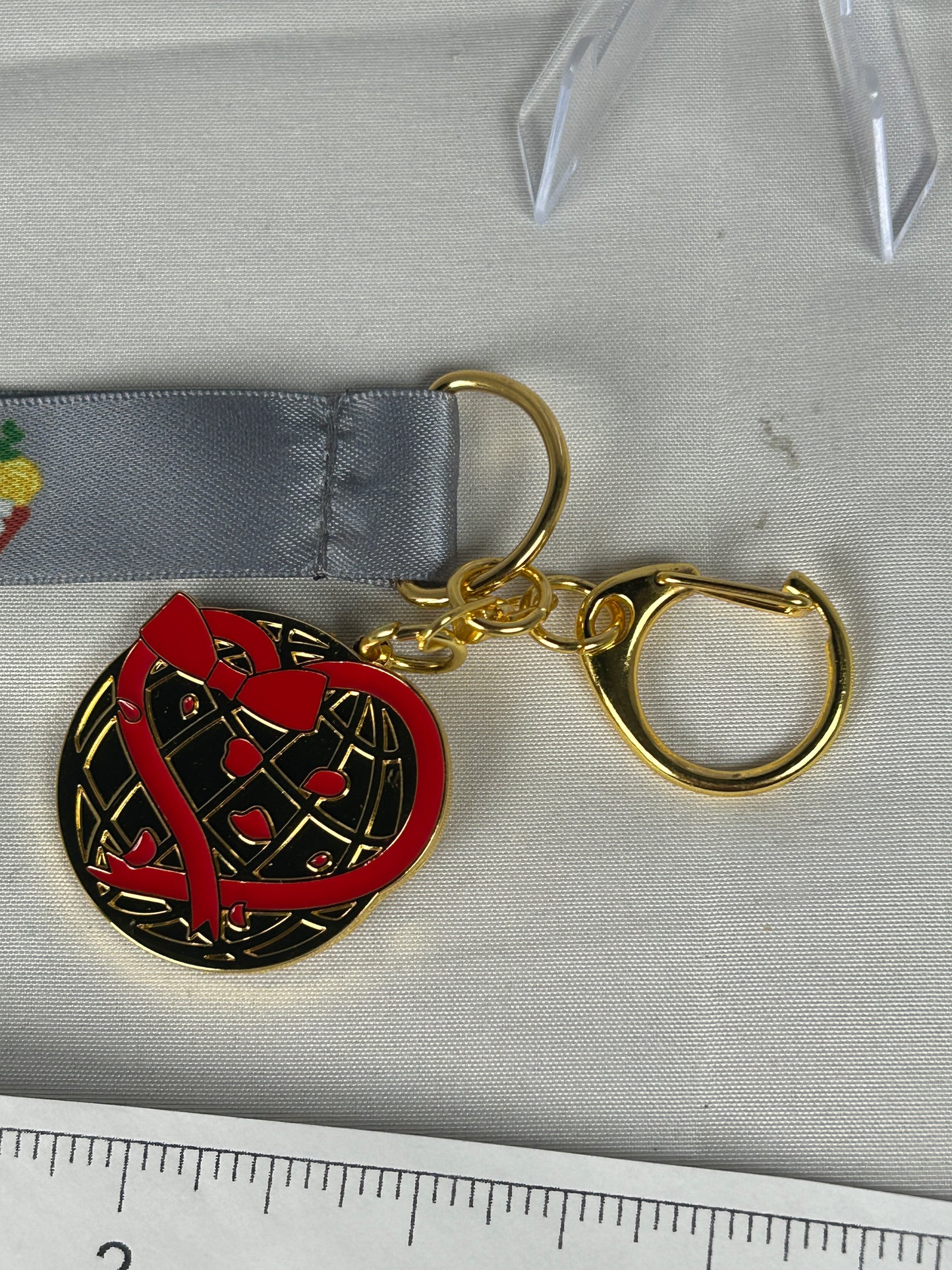 Russia Valentines Day Metal Keychain Ribbon Hetalia World Stars