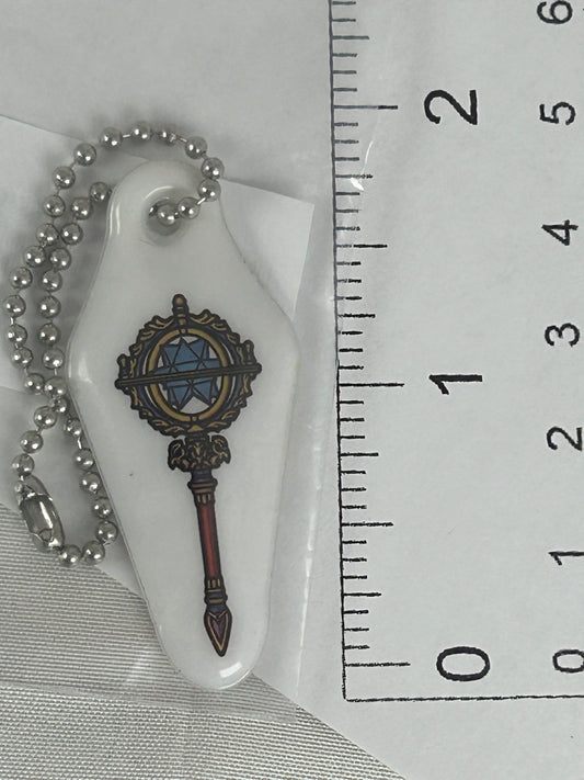 Leonardo da Cinci Caster Keychain Lawson Exclusive Gachapon Fate Grand Order