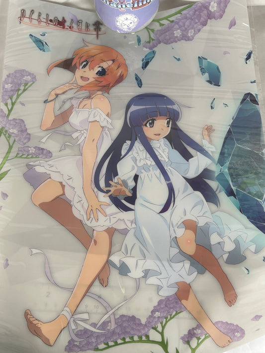 Higurashi When They Cry Gou Poster Rena Ryugu Rika Furude