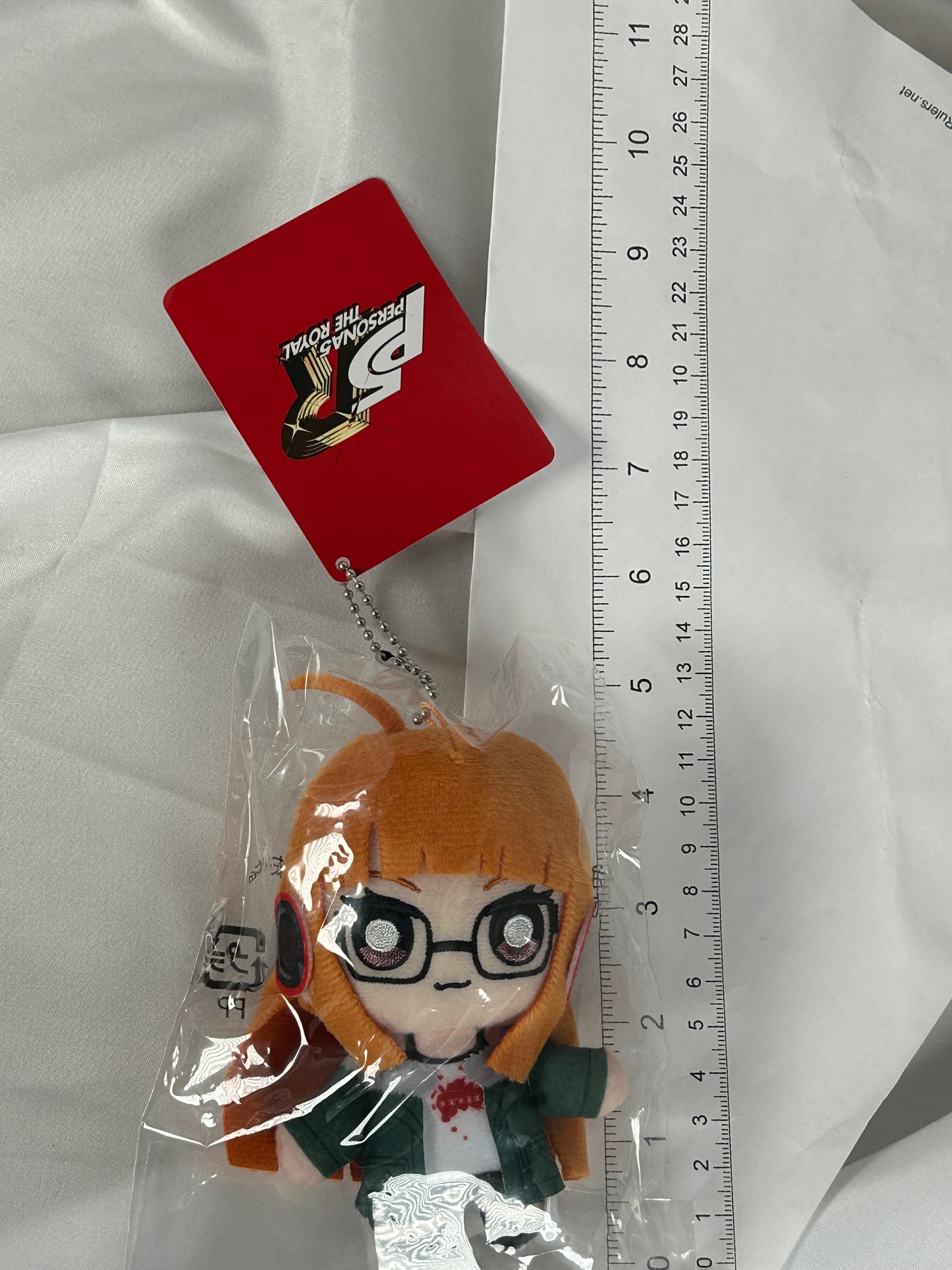 Futaba Sakura Oracle Plush Keychain Persona 5 Royal SEGA