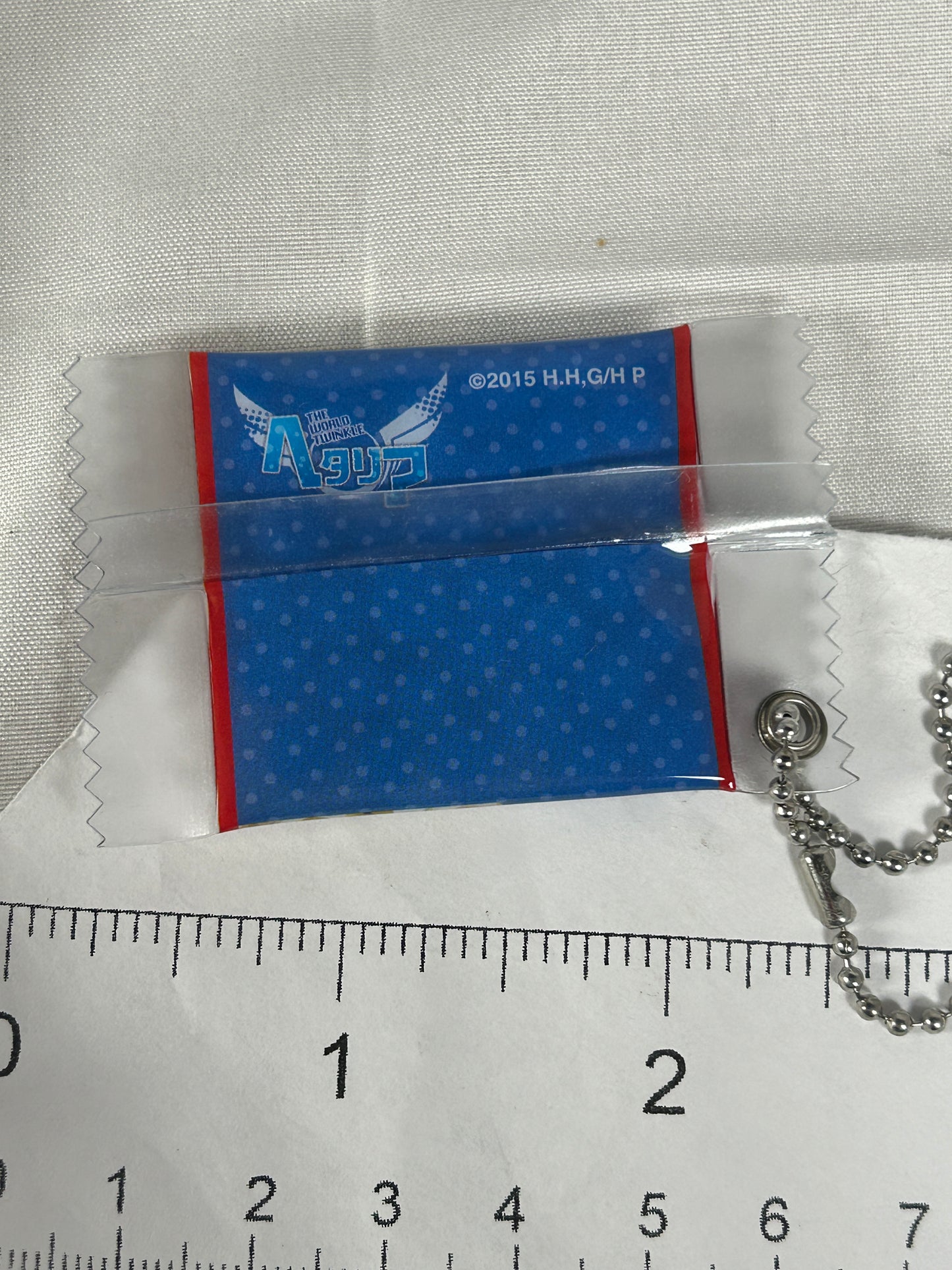 America Alfred F Jones Pouch Popcorn Keychain Hetalia The Beautiful World 2016