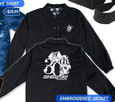 Shin Megami Tensei 30th Anniversary Jack Frost Button Up Jacket Anime Expo 2023